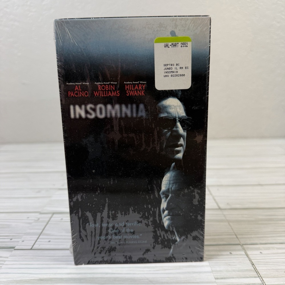 Insomnia (VHS, 2002) New Sealed